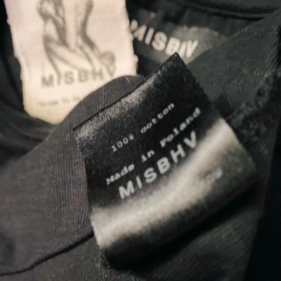 MISBHV black Anime elf Tshirt - Picture 3 of 4